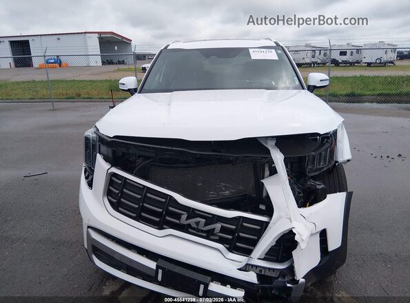 5XYP5DGC8RG443950 2024 KIA TELLURIDE White Вид панелі приладів