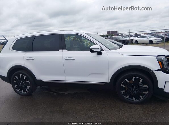 5XYP5DGC8RG443950 2024 KIA TELLURIDE White Вид щитка приладів