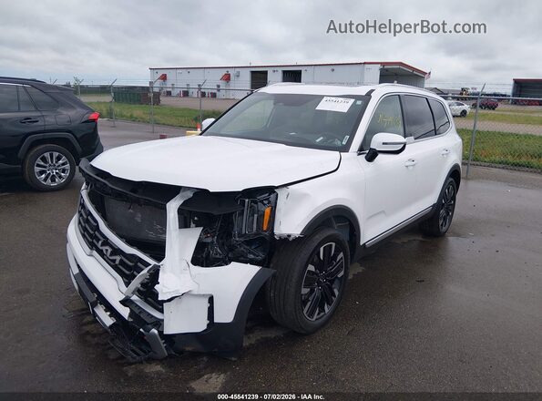 5XYP5DGC8RG443950 2024 KIA TELLURIDE White Передня ліва чверть