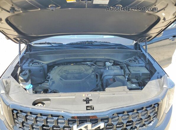 5XYP5DGC8RG479430 2024 KIA TELLURIDE Black Widok komory silnika