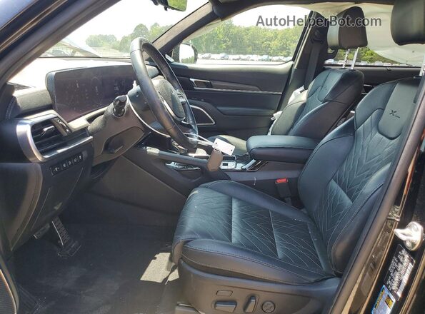 5XYP5DGC8RG479430 2024 KIA TELLURIDE Black Widok wnętrza z przodu
