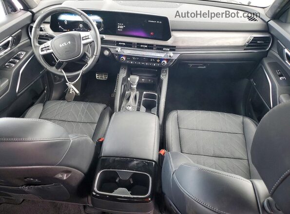 5XYP5DGC8RG539884 2024 KIA TELLURIDE Gray Dashboard view