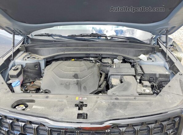 5XYP5DGC8RG539884 2024 KIA TELLURIDE Gray Engine compartment view