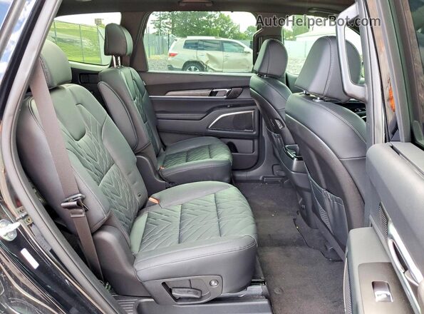5XYP5DGC8SG725897 2025 KIA TELLURIDE Black Vista interior trasera
