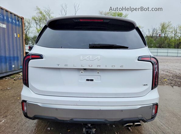 5XYP5DGC9PG326102 2023 KIA TELLURIDE White Vista trasera