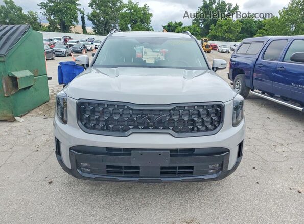 5XYP5DGC9SG727254 2025 KIA TELLURIDE Gray Front view