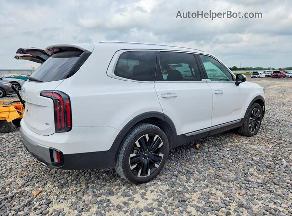 5XYP5DGCXPG329834 2023 KIA TELLURIDE White Задня права чверть