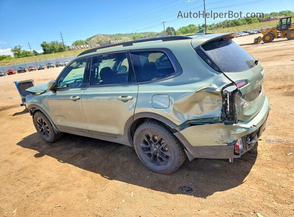 5XYP5DGCXRG555780 2024 KIA TELLURIDE Green Rear left