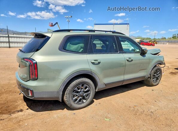 5XYP5DGCXRG555780 2024 KIA TELLURIDE Green Rear right