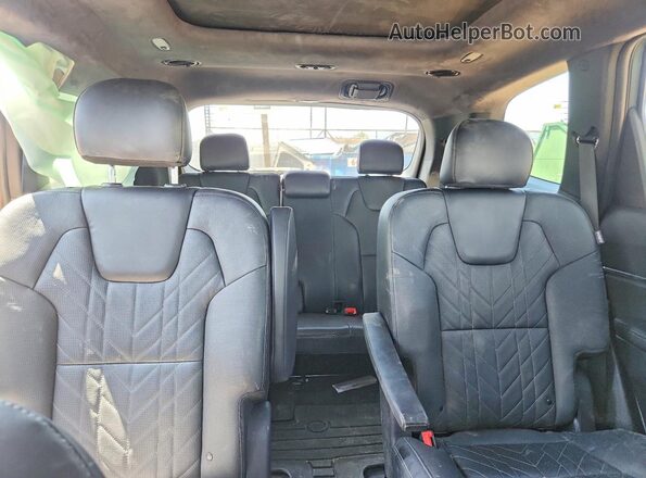 5XYP5DGCXRG555780 2024 KIA TELLURIDE Green Rear seats view