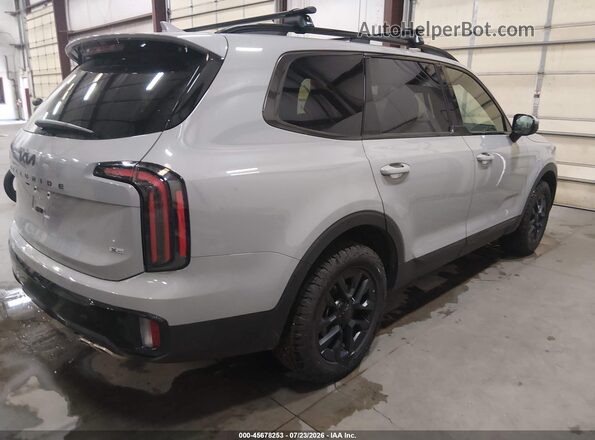 5XYP5DGCXSG714335 2025 KIA TELLURIDE Gray უკანა მარჯვენა