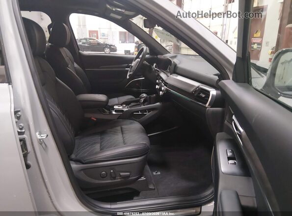 5XYP5DGCXSG714335 2025 KIA TELLURIDE Gray წინა სალონის ხედი