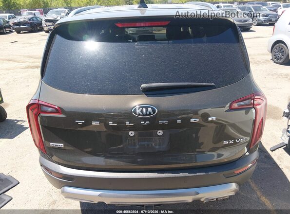 5XYP5DHC0LG075382 2020 KIA TELLURIDE Brown 