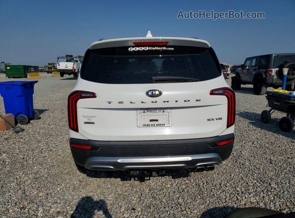 5XYP5DHC0MG112514 2021 KIA TELLURIDE White Вид ззаду