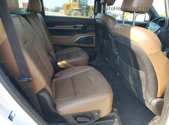 5XYP5DHC0MG112514 2021 KIA TELLURIDE White Вид задньої частини салону