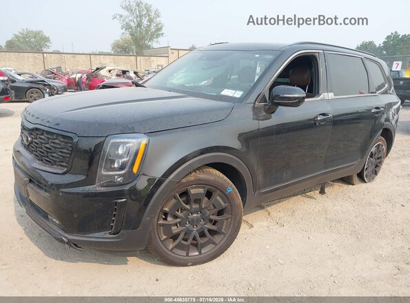 5XYP5DHC0MG147635 2021 KIA TELLURIDE Black Front left