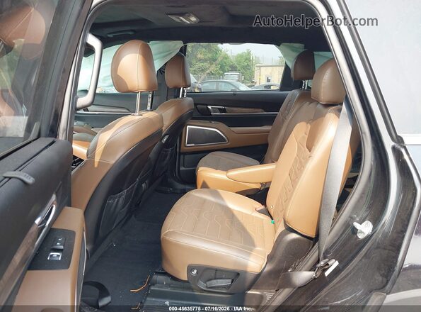 5XYP5DHC0MG147635 2021 KIA TELLURIDE Black VIN sticker view