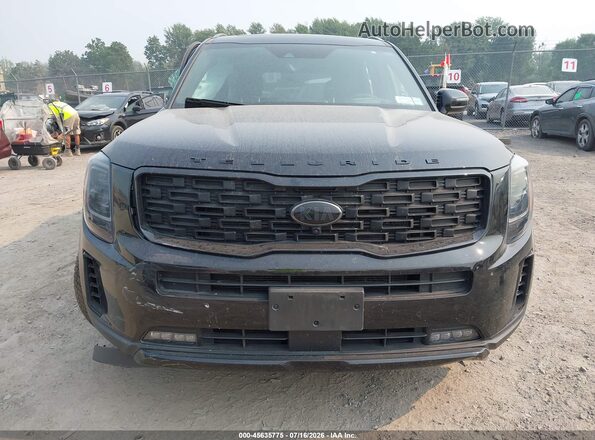 5XYP5DHC0MG147635 2021 KIA TELLURIDE Black Instrument cluster view