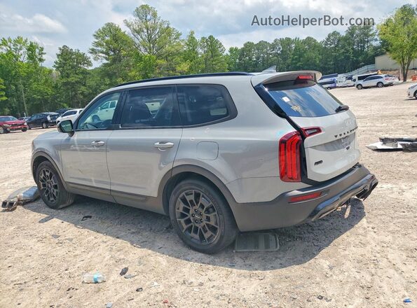 5XYP5DHC0NG199378 2022 KIA TELLURIDE Gray Rear left