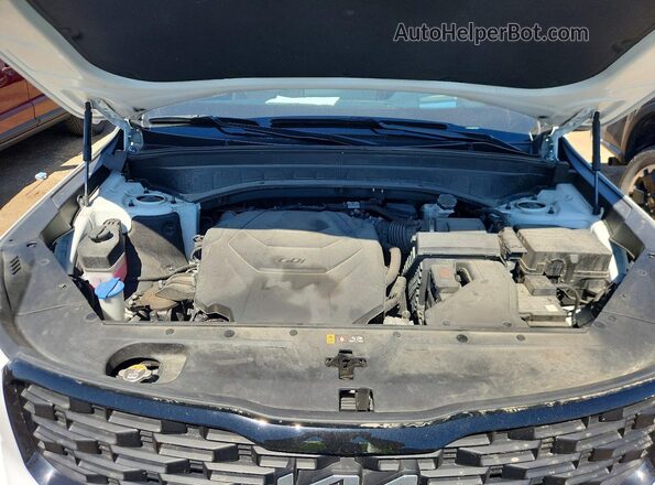5XYP5DHC0NG213022 2022 KIA TELLURIDE White Widok wnętrza z tyłu