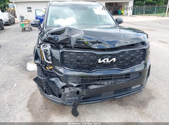 5XYP5DHC0NG226031 2022 KIA TELLURIDE Black Front view