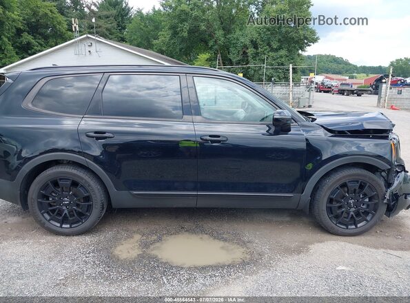 5XYP5DHC0NG226031 2022 KIA TELLURIDE Black Rear interior view