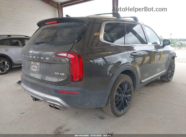 5XYP5DHC1LG085385 2020 KIA TELLURIDE Brown უკანა მარჯვენა