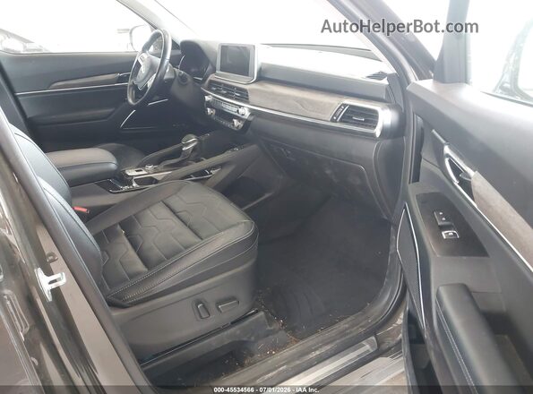 5XYP5DHC1LG085385 2020 KIA TELLURIDE Brown წინა სალონის ხედი