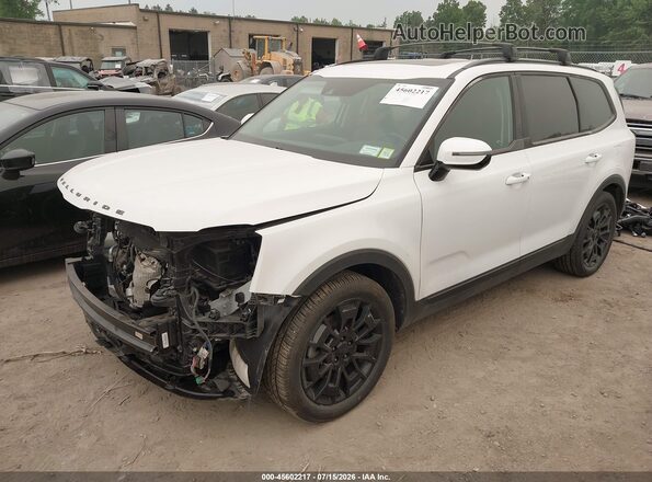 5XYP5DHC1MG125983 2021 KIA TELLURIDE White Przód lewy