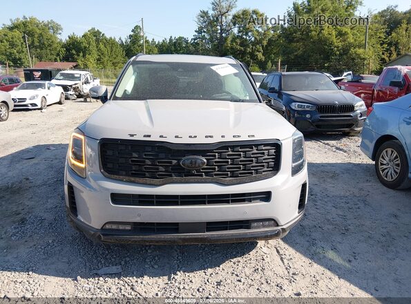 5XYP5DHC1MG174813 2021 KIA TELLURIDE Gray Вид задньої частини салону