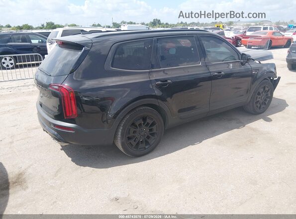 5XYP5DHC1MG193636 2021 KIA TELLURIDE Black Trasero derecho