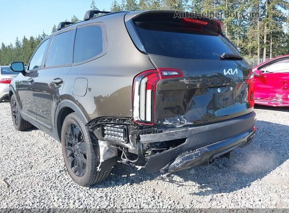 5XYP5DHC1NG243372 2022 KIA TELLURIDE Gray წინა ხედი