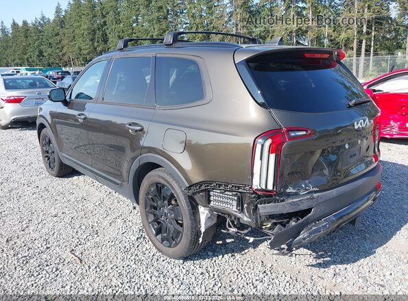 5XYP5DHC1NG243372 2022 KIA TELLURIDE Gray უკანა მარცხენა