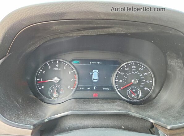 5XYP5DHC1NG261516 2022 KIA TELLURIDE Black ხელსაწყოთა პანელის ხედი