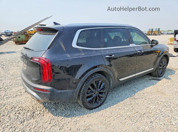 5XYP5DHC1NG261516 2022 KIA TELLURIDE Black უკანა მარჯვენა