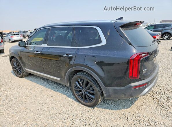 5XYP5DHC1NG261516 2022 KIA TELLURIDE Black უკანა მარცხენა