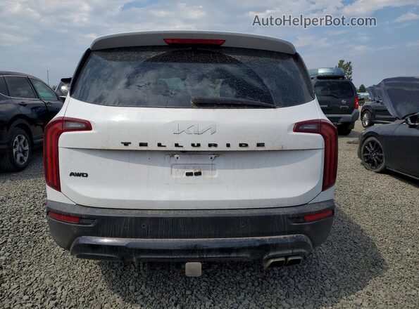 5XYP5DHC1NG282852 2022 KIA TELLURIDE White უკანა ხედი