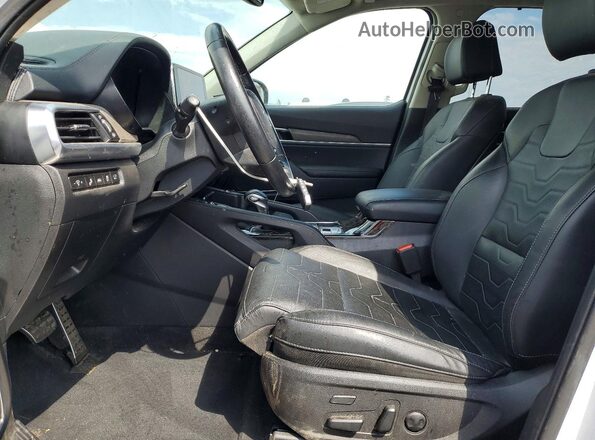 5XYP5DHC1NG282852 2022 KIA TELLURIDE White წინა სალონის ხედი