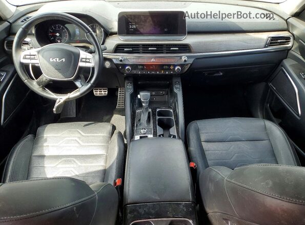 5XYP5DHC1NG282852 2022 KIA TELLURIDE White წინა პანელის ხედი