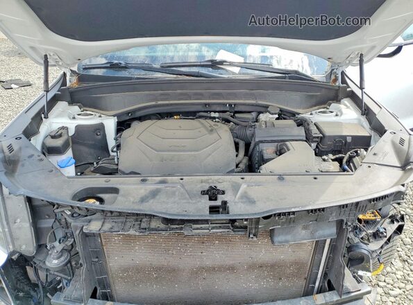 5XYP5DHC1NG282852 2022 KIA TELLURIDE White ძრავის განყოფილების ხედი