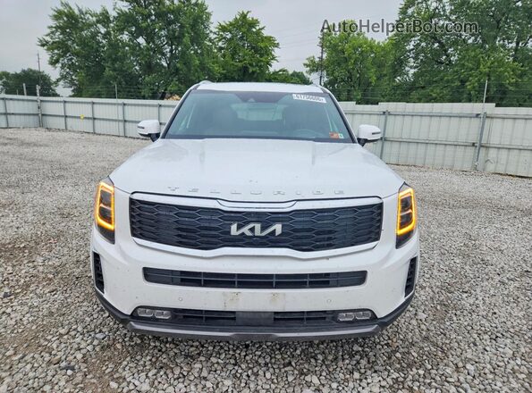 5XYP5DHC1NG320435 2022 KIA TELLURIDE White წინა ხედი