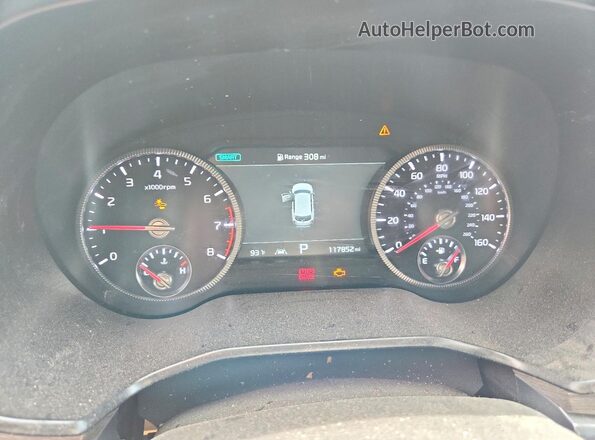 5XYP5DHC2LG045767 2020 KIA TELLURIDE Черный Вид щитка приборов