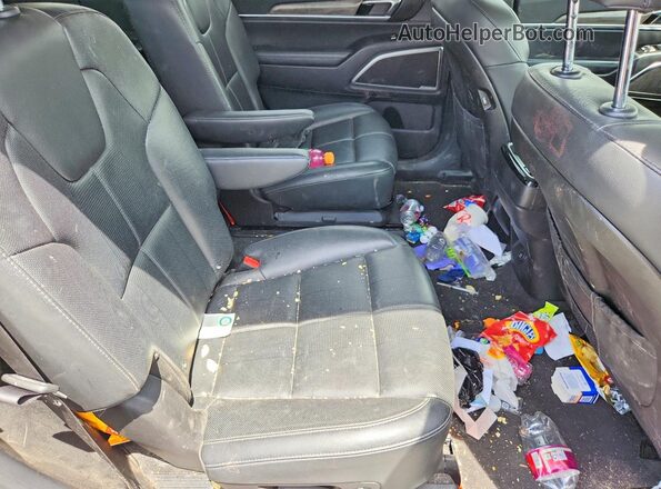 5XYP5DHC2LG045767 2020 KIA TELLURIDE Черный Вид задних сидений