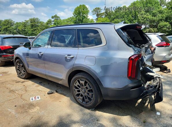 5XYP5DHC2MG173668 2021 KIA TELLURIDE Silver Задня ліва чверть