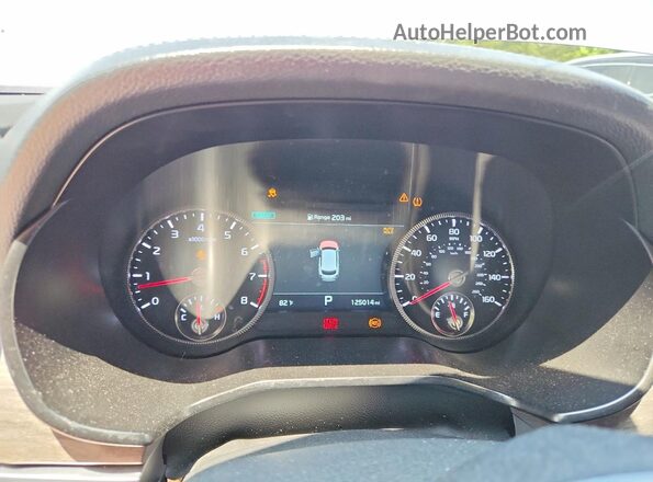 5XYP5DHC2MG173668 2021 KIA TELLURIDE Silver Вид щитка приладів