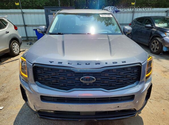 5XYP5DHC2MG173668 2021 KIA TELLURIDE Silver Вид спереду