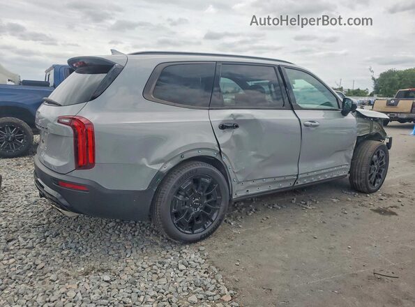 5XYP5DHC2NG301912 2022 KIA TELLURIDE Gray Tył prawy