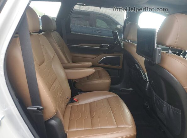 5XYP5DHC2NG301912 2022 KIA TELLURIDE Gray Widok wnętrza z tyłu
