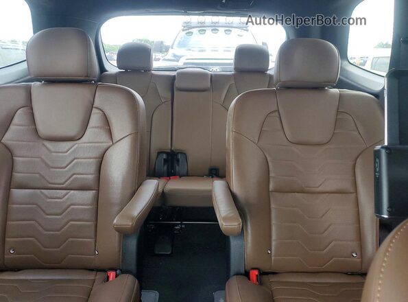 5XYP5DHC2NG301912 2022 KIA TELLURIDE Gray Widok tylnych siedzeń