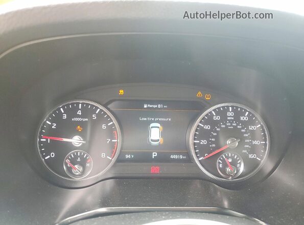 5XYP5DHC2NG301912 2022 KIA TELLURIDE Gray Widok zestawu wskaźników